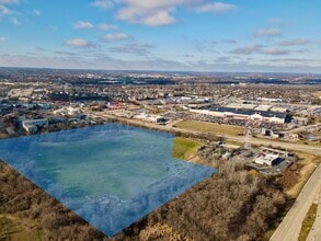 1601 E Main St, Waukesha, WI - Aerial map view