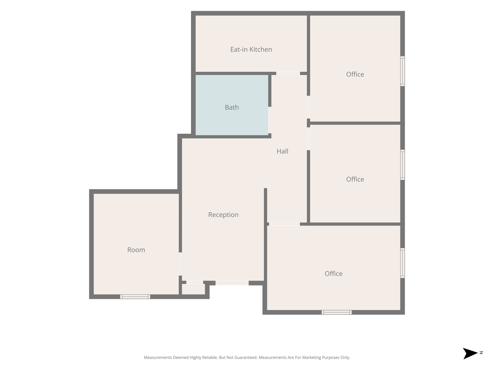 1120 Glade Rd, Colleyville, TX à louer Plan d’étage- Image 1 de 1
