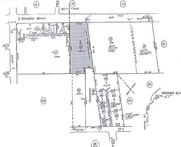 222 E Redondo Beach Blvd, Gardena, CA à louer - Plan cadastral - Image 3 de 5