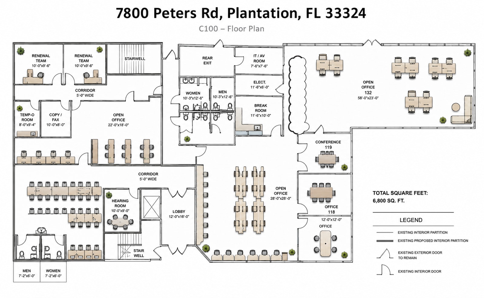 7800 Peters Rd, Plantation, FL à louer Photo intérieure- Image 1 de 2