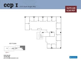 3131 S Vaughn Way, Aurora, CO for lease Site Plan- Image 2 of 2