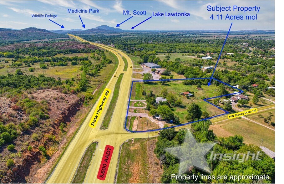 22963 Hwy 49, Lawton, OK à louer - Photo du bâtiment - Image 1 de 3