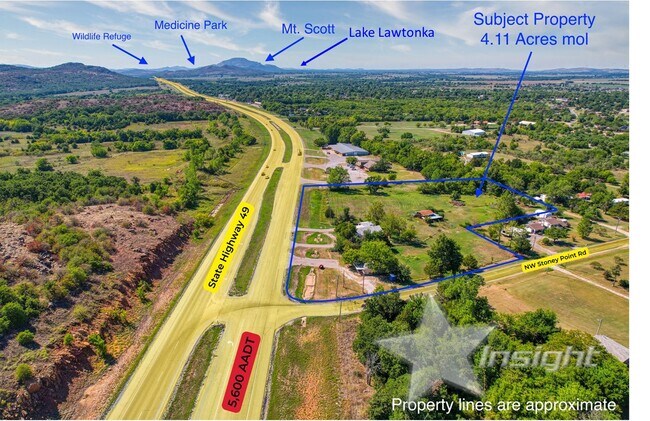 Plus de détails pour 22963 Hwy 49, Lawton, OK - Terrain à louer