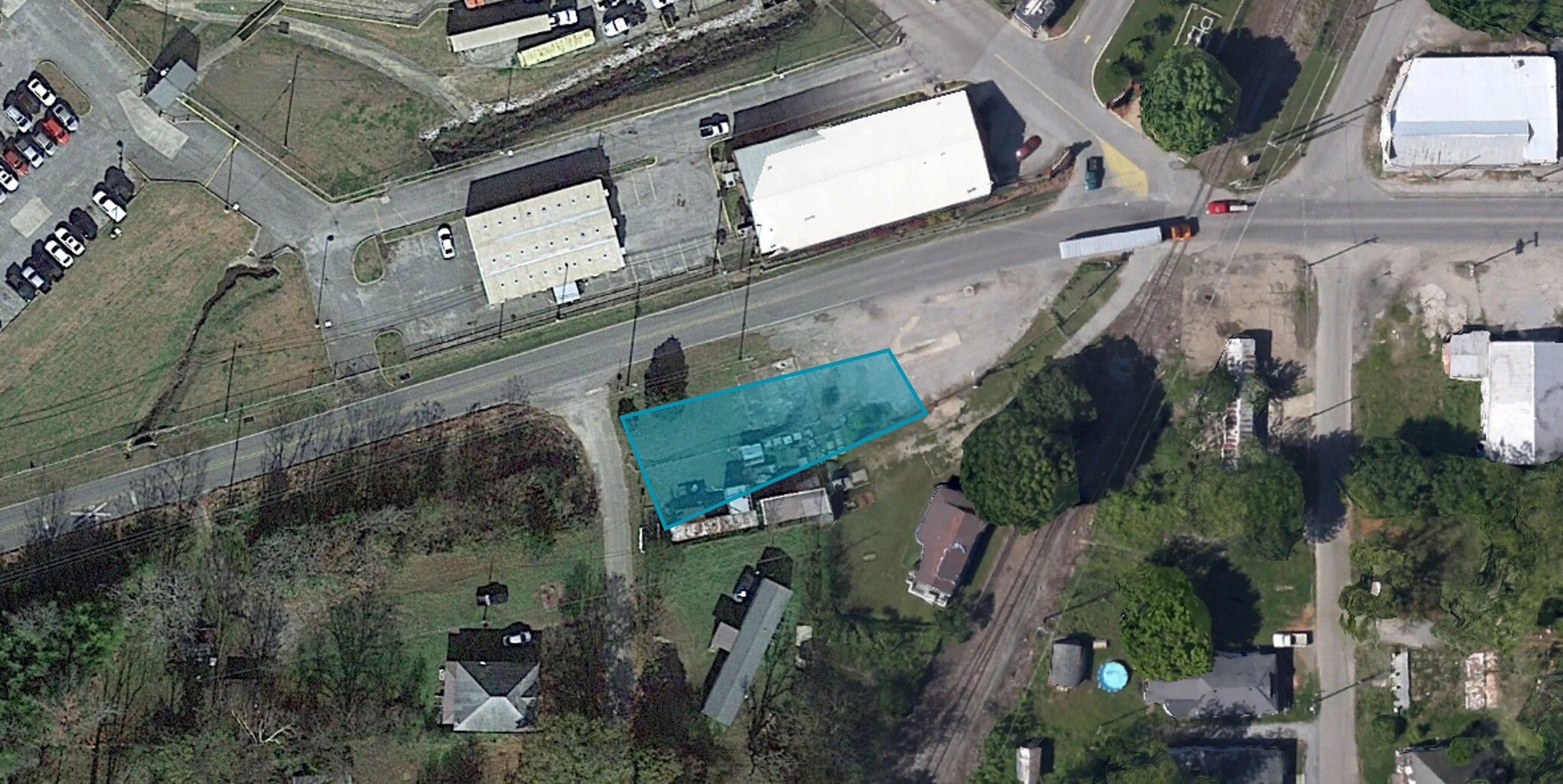 2114 10th St, Anniston, AL for sale Aerial- Image 1 of 3