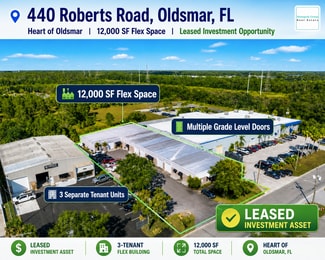More details for 440 Roberts Rd, Oldsmar, FL - Industrial for Sale