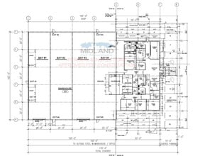 1602 S Midkiff Rd, Midland, TX à louer Plan d’étage- Image 1 de 3