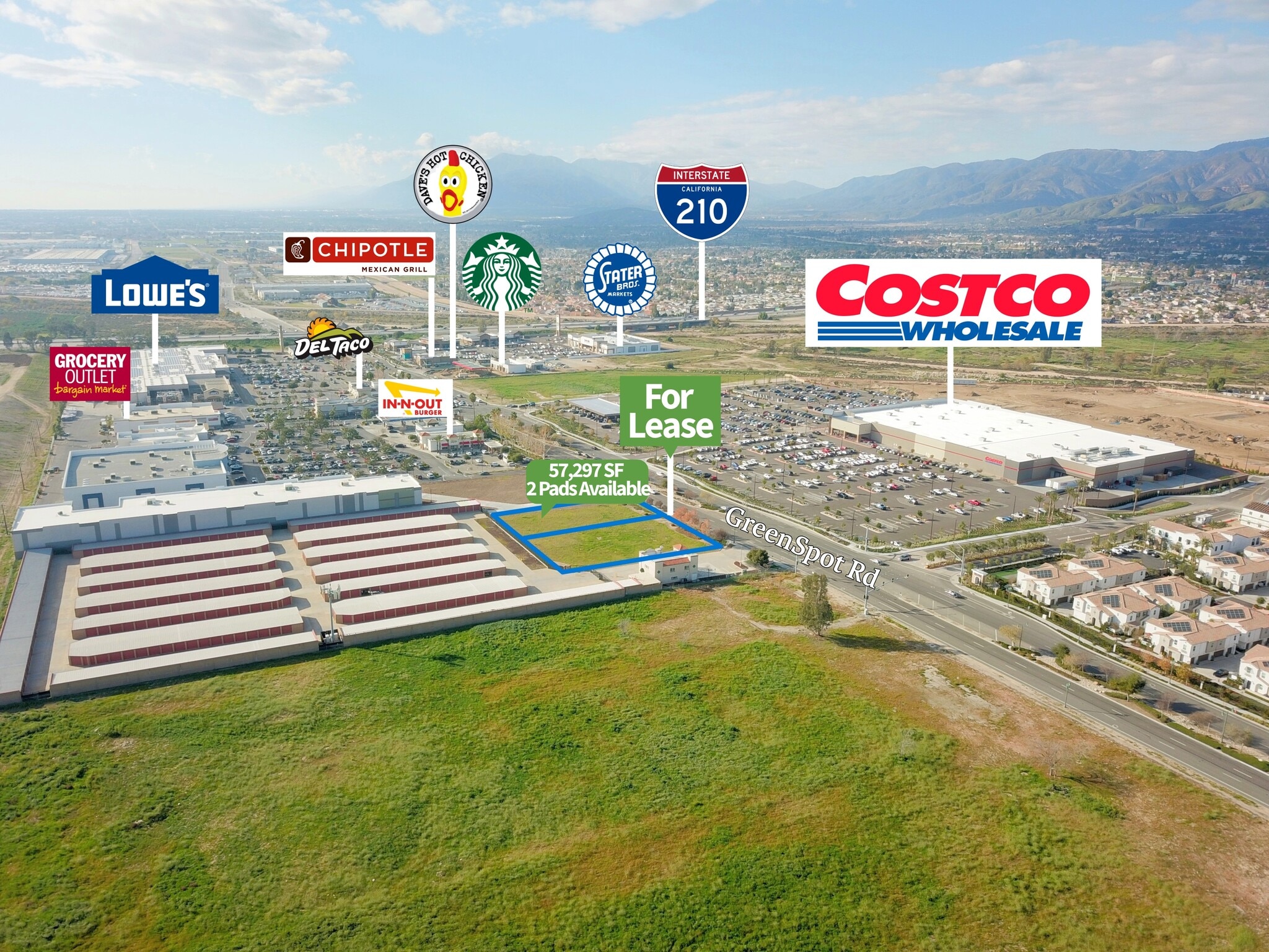 Greenspot Rd, Highland, CA for lease Primary Photo- Image 1 of 9