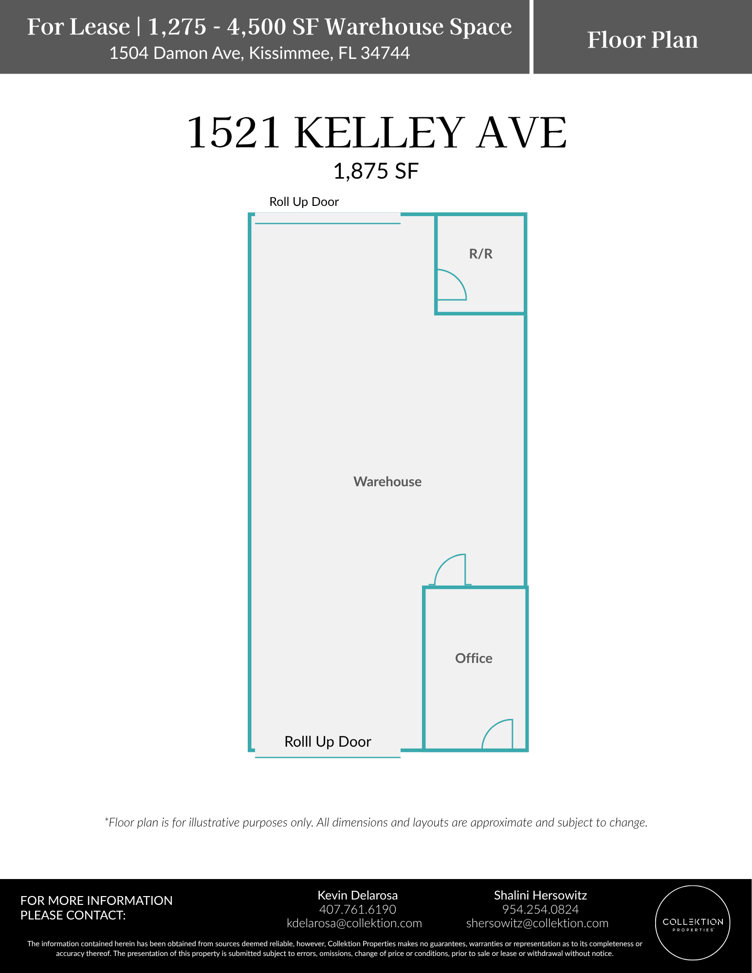 1504 Damon Ave, Kissimmee, FL for lease Interior Photo- Image 1 of 3