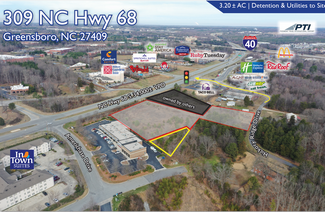 Plus de détails pour 309 NC Hwy 68, Greensboro, NC - Terrain à vendre