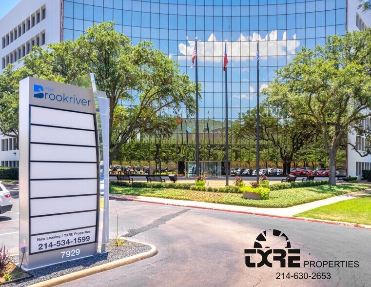 7929 Brookriver Dr, Dallas, TX à louer - Photo du bâtiment - Image 3 de 11