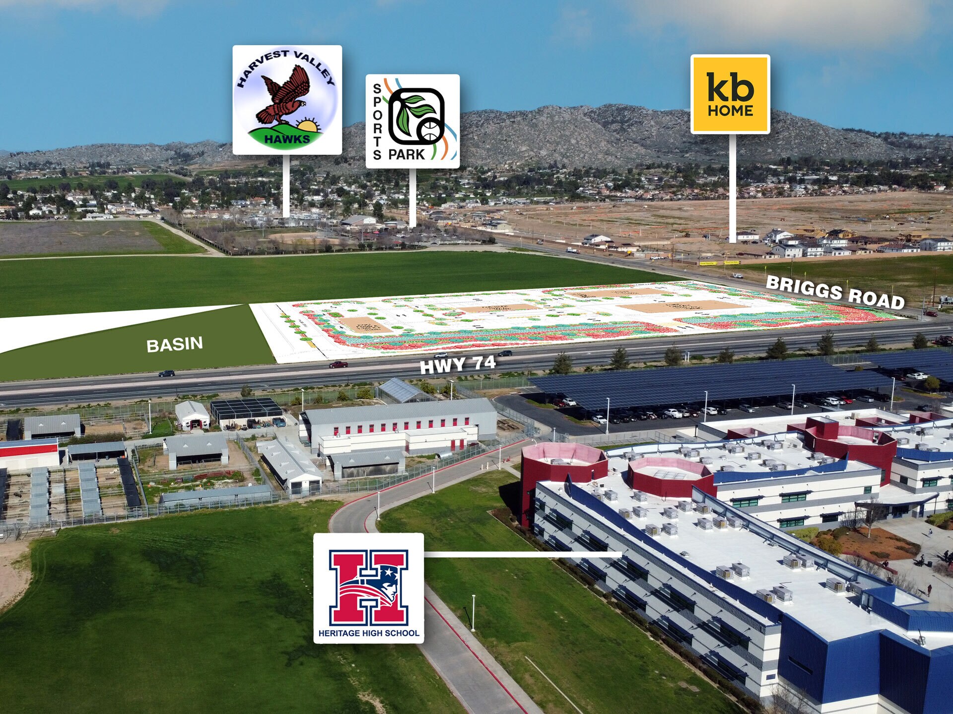 Briggs & Highway 74 rd, Menifee, CA for sale Building Photo- Image 1 of 3