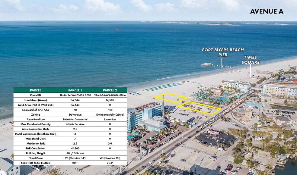 Beachfront Portfolio portefeuille de 2 propriétés à vendre sur LoopNet.ca - Aérien - Image 3 de 11
