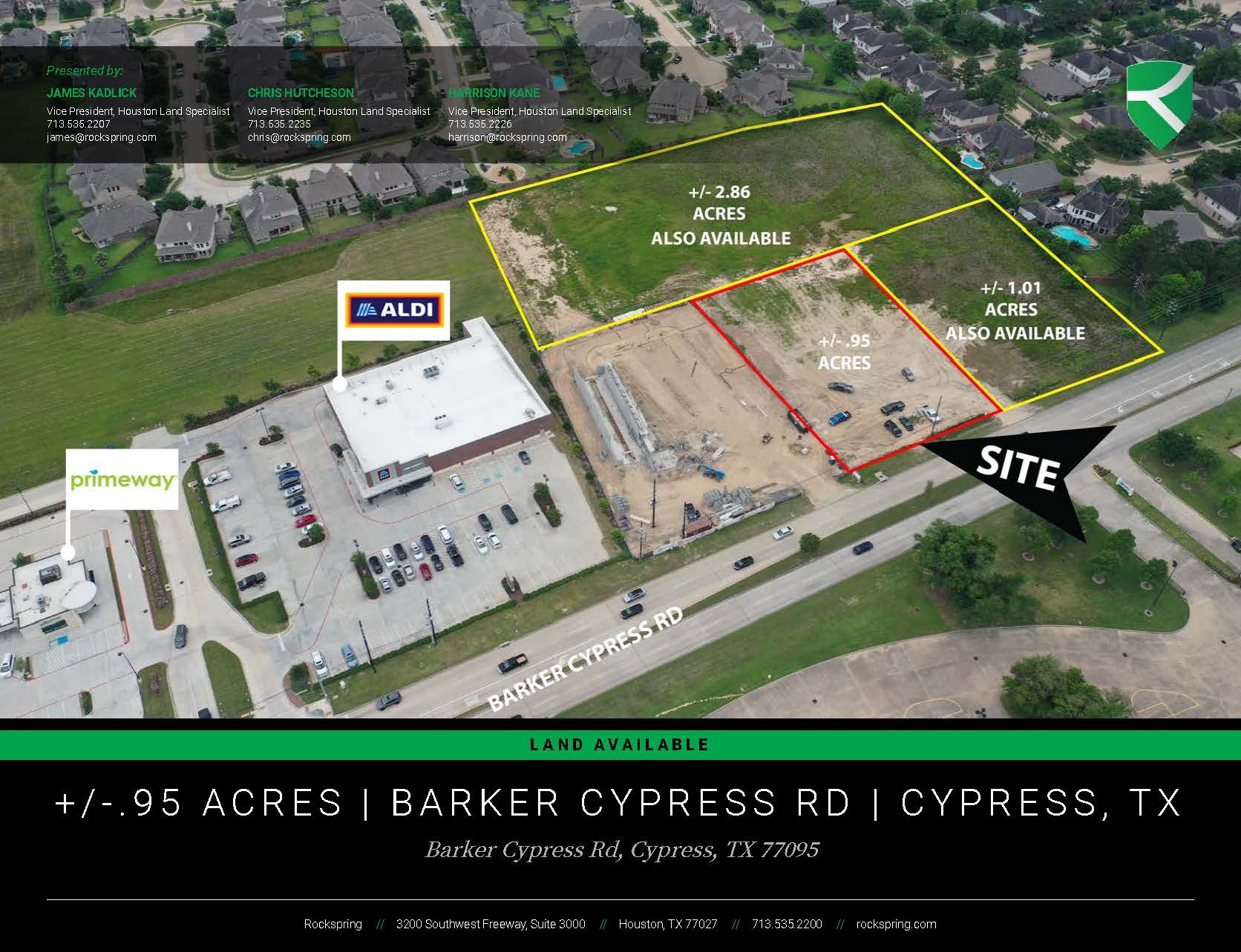 Barker Cypress Rd, Houston, TX for sale Building Photo- Image 1 of 1