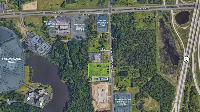 More details for 27421 Meadowbrook Rd, Novi, MI - Land for Sale