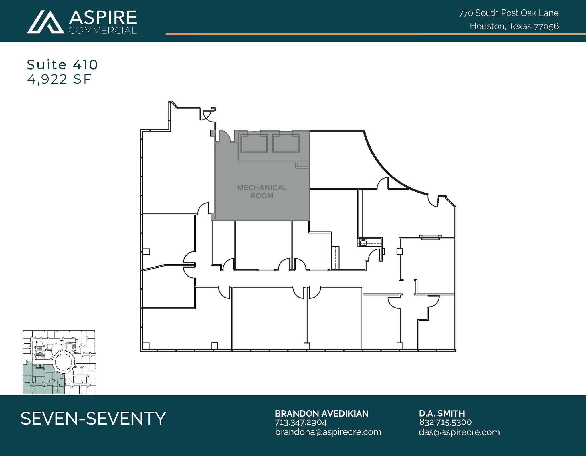 770 S Post Oak Ln, Houston, TX for lease Floor Plan- Image 1 of 3