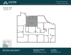 770 S Post Oak Ln, Houston, TX for lease Floor Plan- Image 1 of 3
