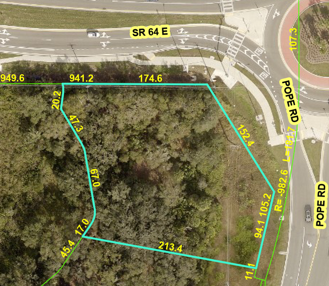 1650 Pope Rd, Bradenton, FL for sale - Plat Map - Image 2 of 2