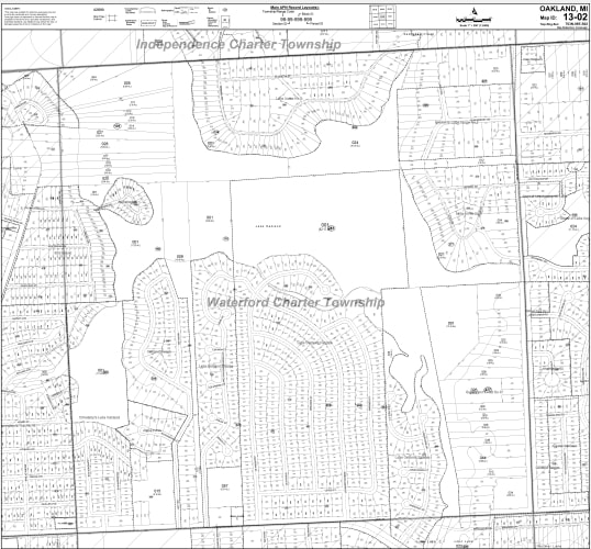 3850-3882 W Walton Blvd, Waterford, MI for sale - Plat Map - Image 2 of 2