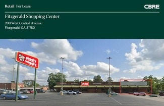 Plus de détails pour 135 Ocilla Hwy, Fitzgerald, GA - Commerce de détail à louer