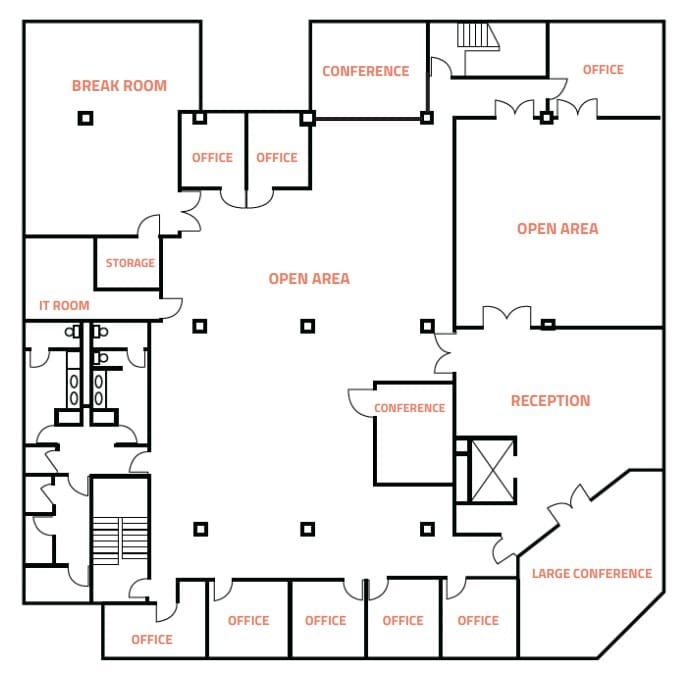 1370 India St, San Diego, CA for lease Floor Plan- Image 1 of 1