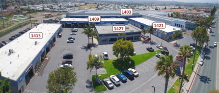 1403-1427 Broadway, Chula Vista, CA - aerial  map view