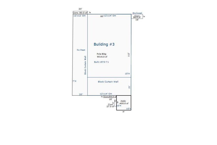 1407 Woodmere Ave, Traverse City, MI à vendre - Plan d’étage - Image 1 de 2