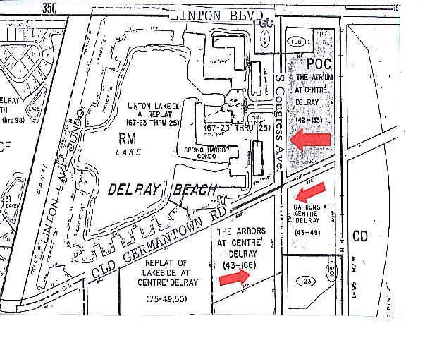 1690 S Congress Ave, Delray Beach, FL à louer - Plan cadastral - Image 2 de 39