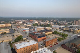 206-218 Choctaw St, Leavenworth, KS - AERIAL  map view
