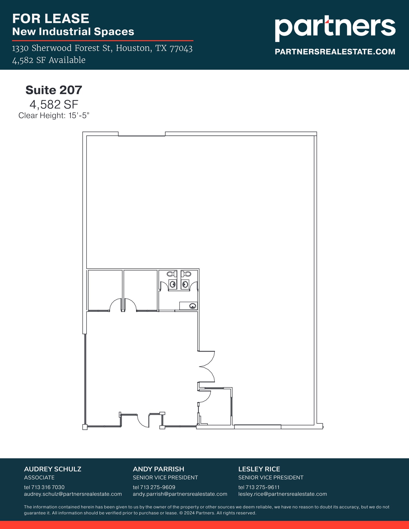 1330 Sherwood Forest St, Houston, TX à louer Plan de site- Image 1 de 1