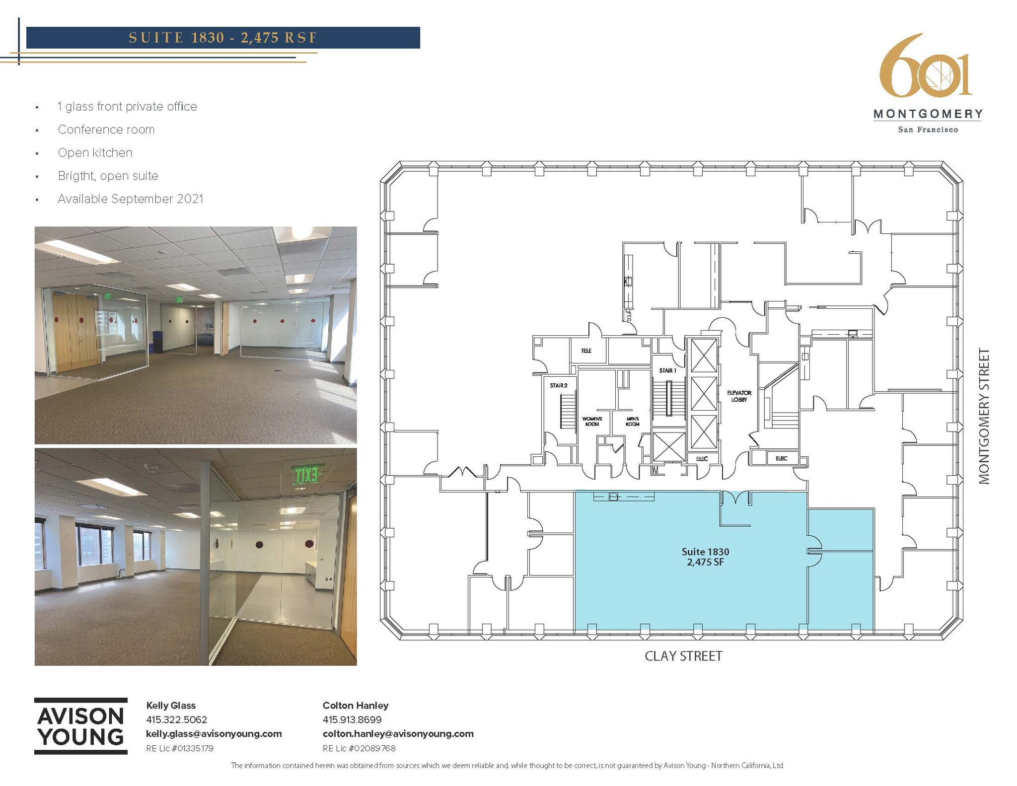 601 Montgomery St, San Francisco, CA for lease Floor Plan- Image 1 of 4