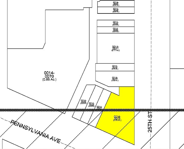 2501 Pennsylvania Ave NW, Washington, DC for sale - Plat Map - Image 2 of 3