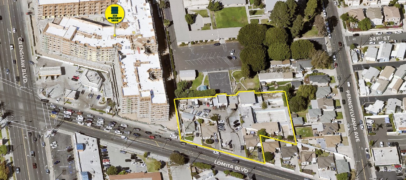 2429 Lomita Blvd, Lomita, CA à louer Aérien- Image 1 de 2