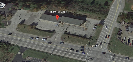 1659 Route 228, Cranberry, PA - AERIAL  map view