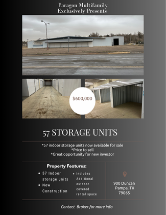 Plus de détails pour 900 Duncan St, Pampa, TX - Industriel à vendre