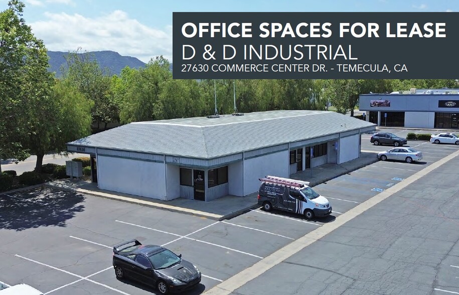 27620 Commerce Center Dr, Temecula, CA for lease - Building Photo - Image 1 of 5