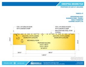 290 Exploration Dr, Hazle Township, PA for lease Site Plan- Image 2 of 3