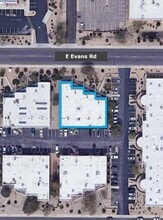 8321 E Evans Rd, Scottsdale, AZ - Aerial  map view