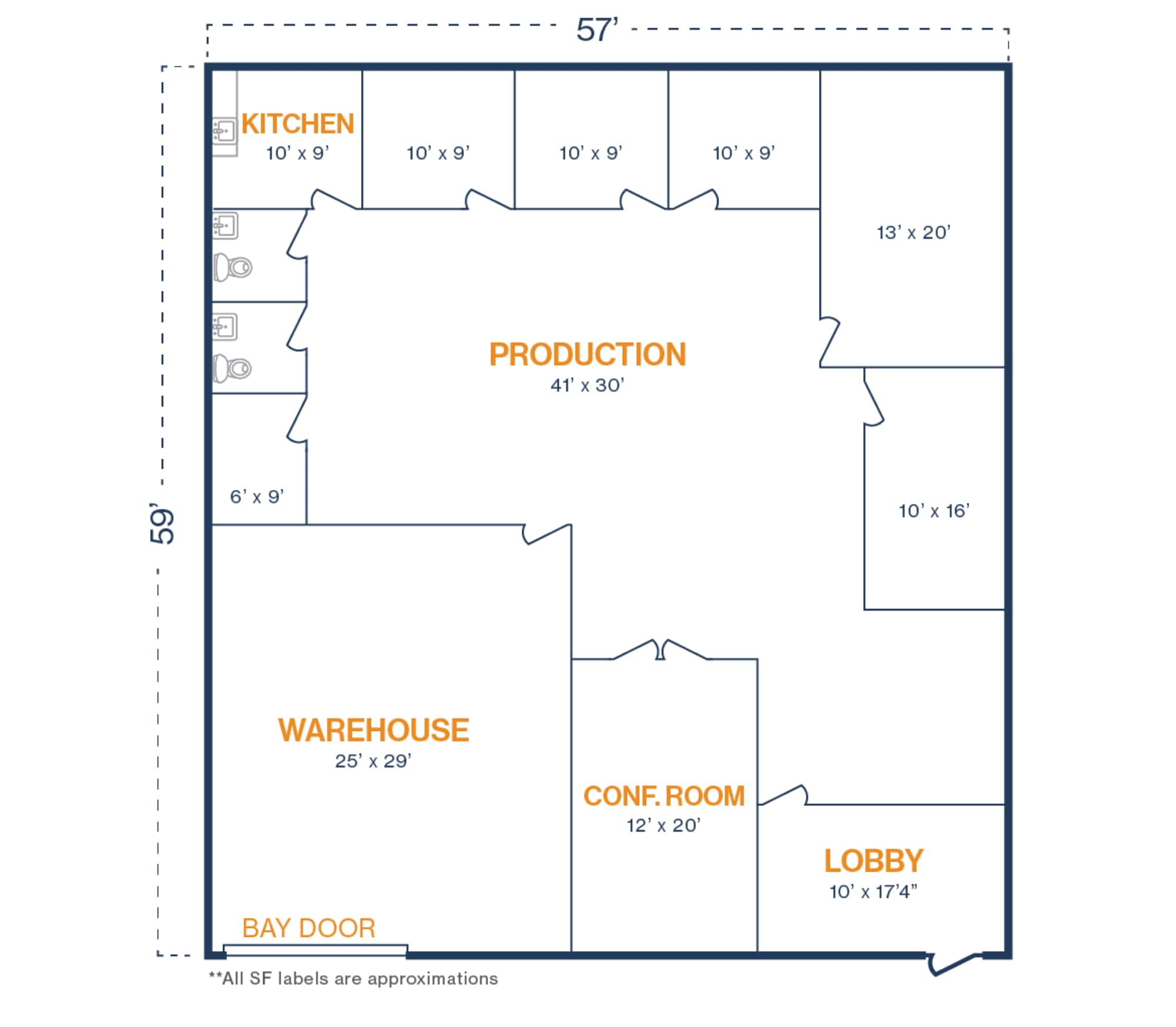 20220 Hempstead Rd, Houston, TX à louer Plan d’étage- Image 1 de 1