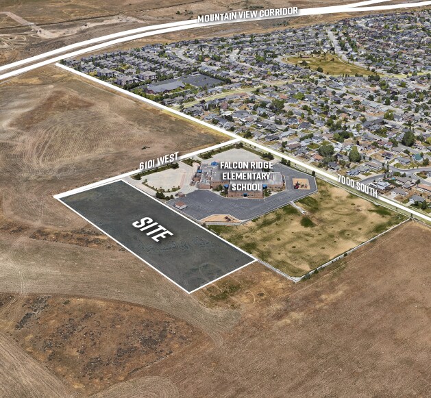 6111 W 7000 S, West Jordan, UT à vendre Aérien- Image 1 de 2