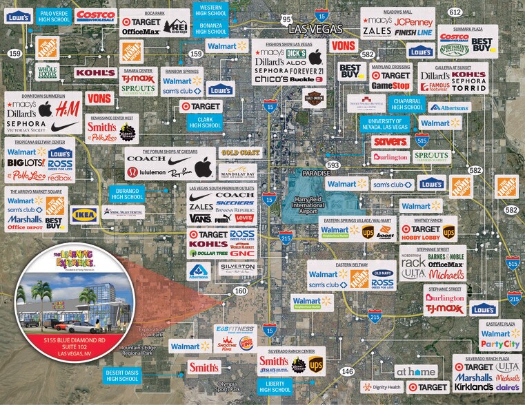 5250 Blue Diamond Rd, Las Vegas, NV à vendre - Photo du bâtiment - Image 3 de 3