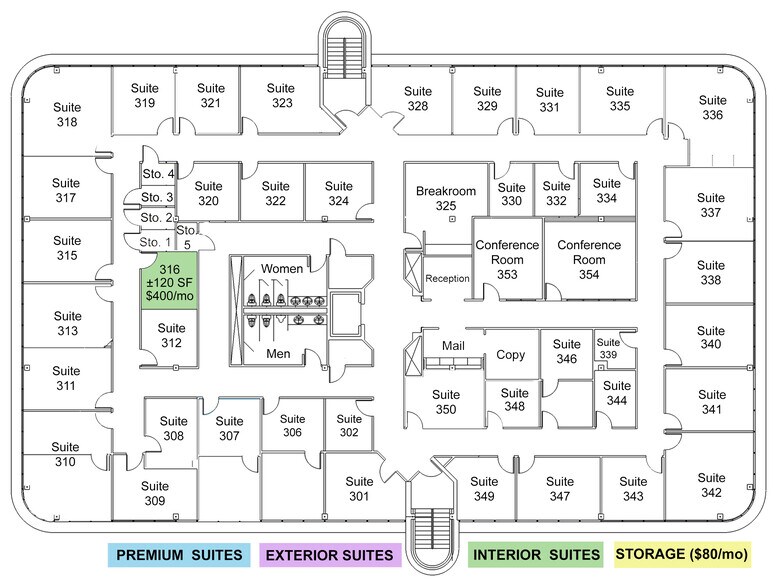 10201 W Markham St, Little Rock, AR à louer - Plan d’étage - Image 2 de 11