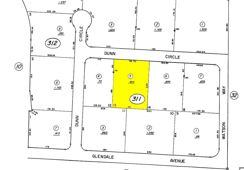 581-587 Dunn Cir, Sparks, NV for lease - Plat Map - Image 3 of 7