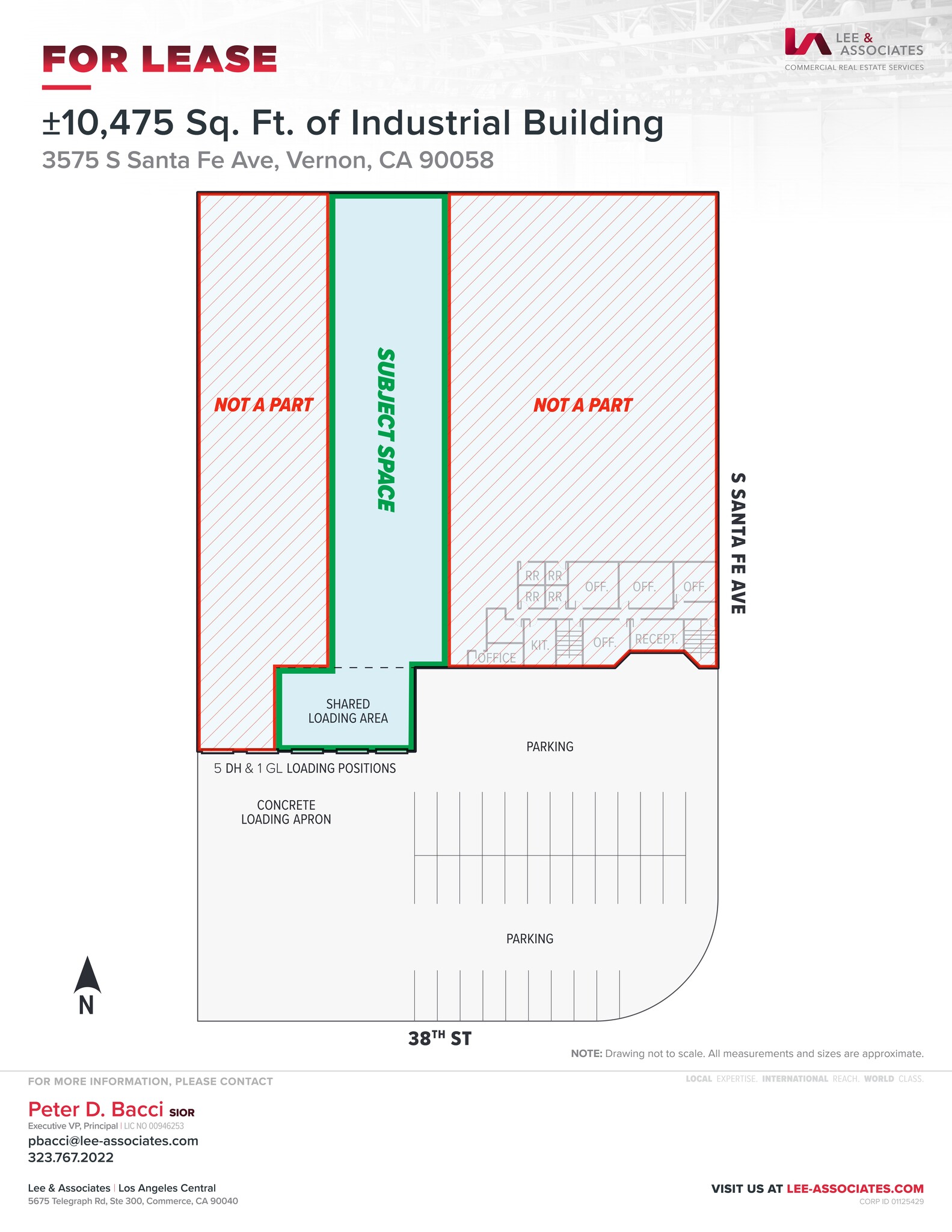 3575 S Santa Fe Ave, Vernon, CA for lease Site Plan- Image 1 of 2