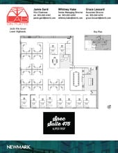 2420 17th St, Denver, CO à louer Plan d’étage- Image 1 de 2