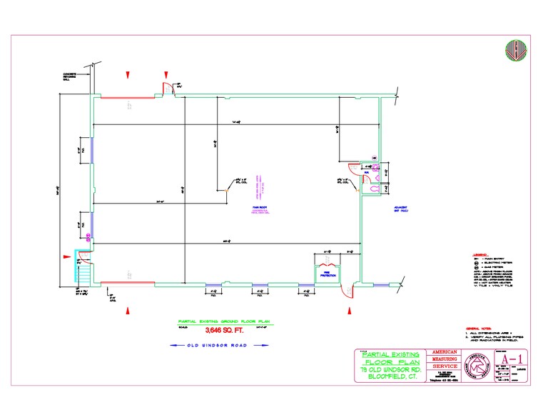 79 Old Windsor Rd, Bloomfield, CT à louer - Plan de site - Image 1 de 7