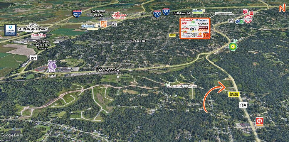 8035 N Illinois St, Caseyville, IL à vendre - Photo du bâtiment - Image 2 de 10