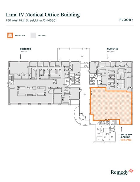 750 W High St, Lima, OH à louer - Plan d’étage - Image 2 de 5