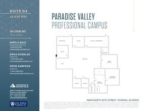 16620 N 40th St, Phoenix, AZ for lease Site Plan- Image 1 of 1