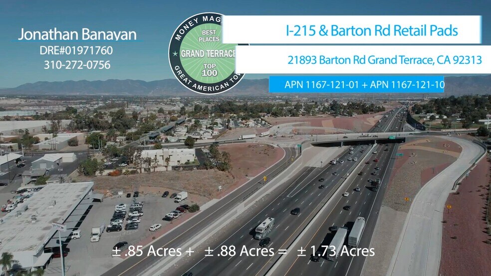 21893 Barton Rd, Grand Terrace, CA à louer - Vidéo sur l’inscription commerciale - Image 2 de 10