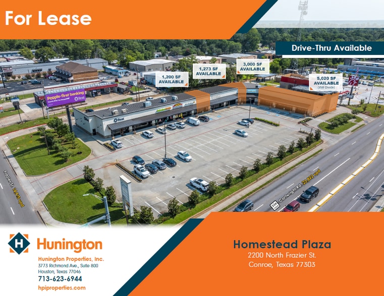 2200 N Frazier St, Conroe, TX for lease - Building Photo - Image 1 of 1